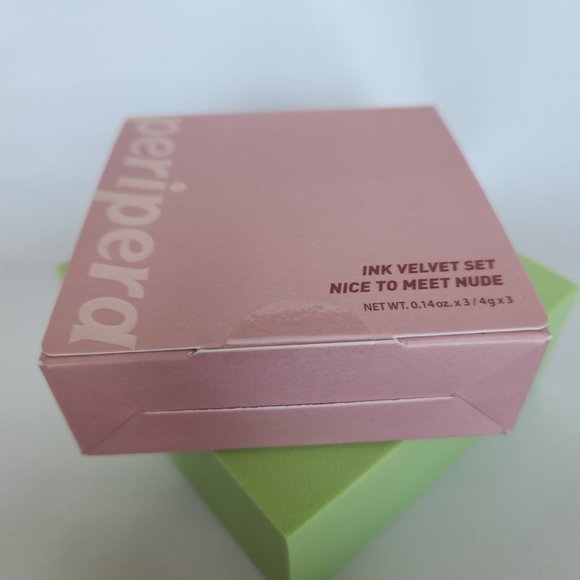 Peripera Ink Velvet Set Nice to Meet Nude 4g x 3 NIB Exp 04/2025 - Picture 5 of 5